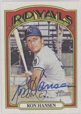 Ron Hansen Real One Autographs #ROA-RH