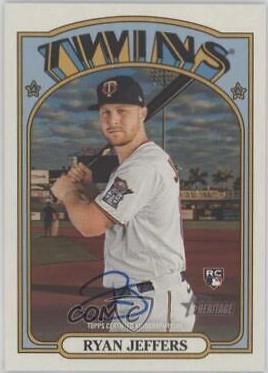 Ryan Jeffers Real One Autographs #ROA-RJE