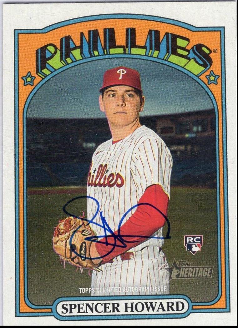 Spencer Howard Real One Autographs #ROA-SH