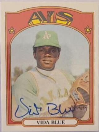 Vida Blue Real One Autographs #ROA-VB