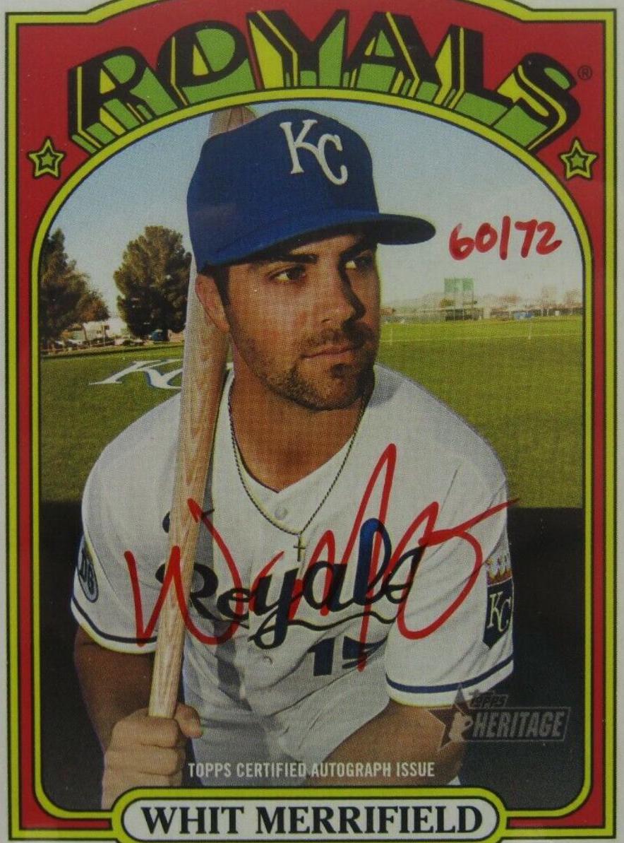Whit Merrifield Real One Autographs #ROA-WM