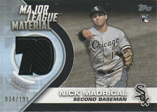 Nick Madrigal [Black] #MLM-NM