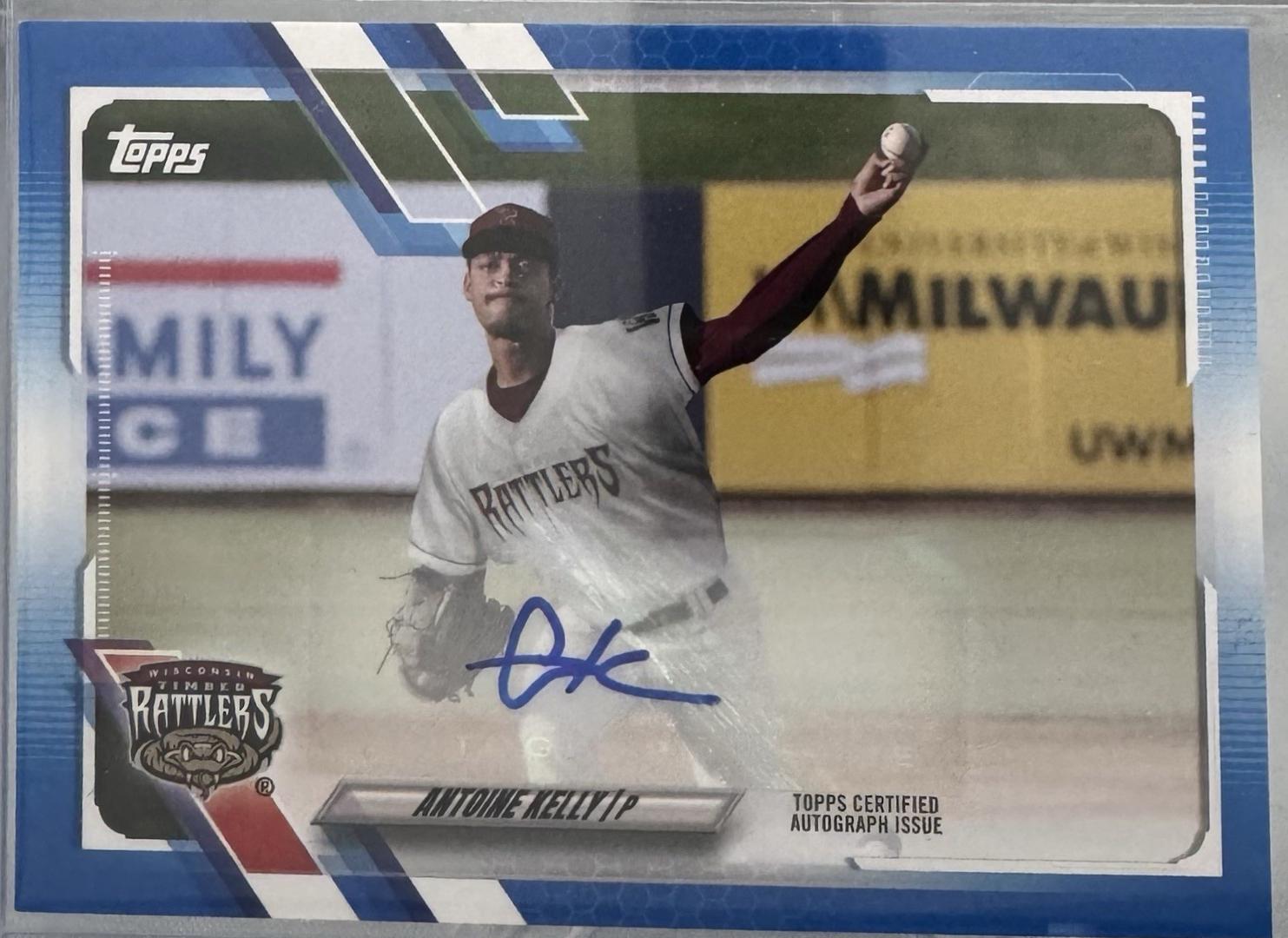 Antoine Kelly [Blue Autograph] #PD-58