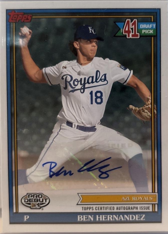 Ben Hernandez [Autograph] #PD-178