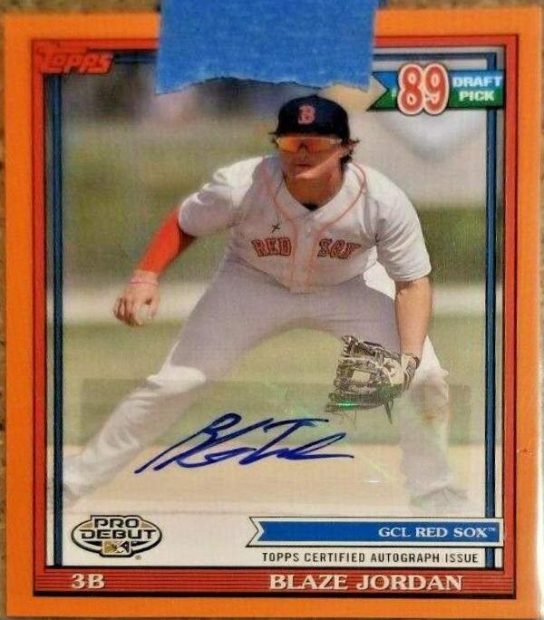 Blaze Jordan [Autograph] #PD-194