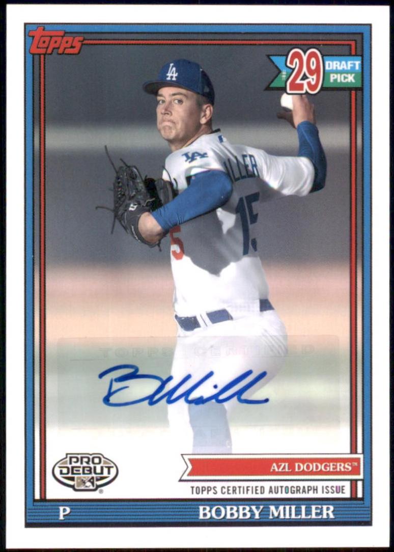 Bobby Miller [Autograph] #PD-176