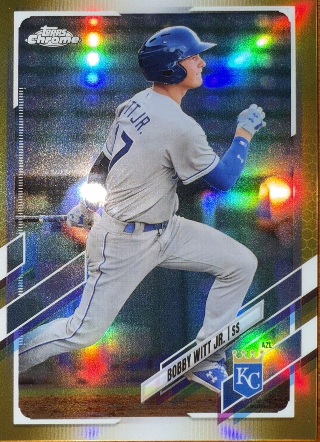 Bobby Witt Jr. [Chrome Gold Refractor] #PDC-3