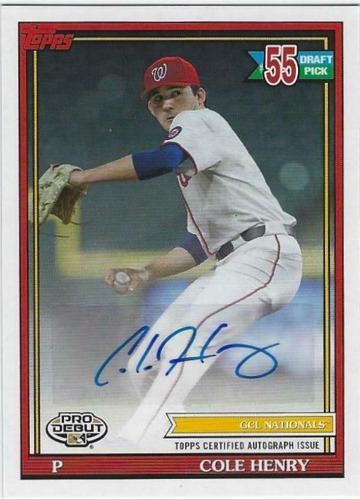 Cole Henry #PD-155