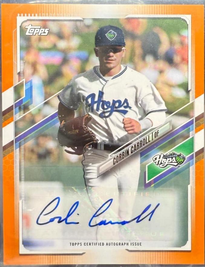 Corbin Carroll [Orange Autograph] #PD-84