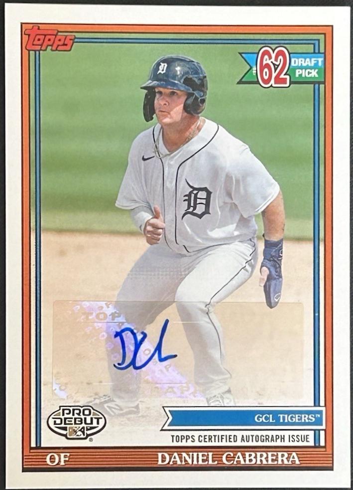 Daniel Cabrera [Autograph] #PD-182