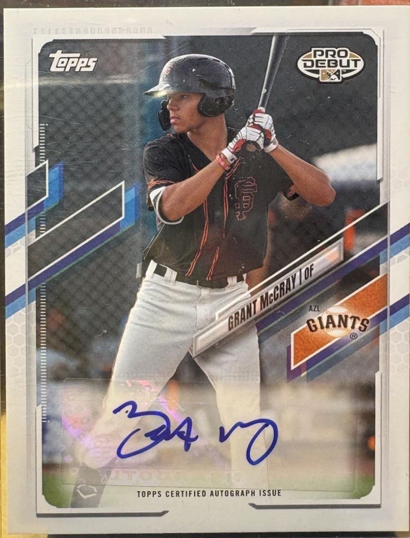 Grant McCray [Autograph] #PD-148