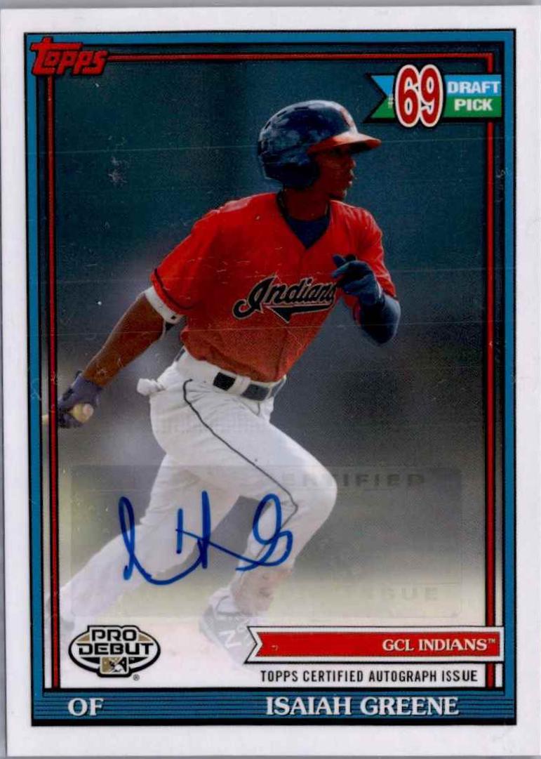 Isaiah Greene [Autograph] #PD-173