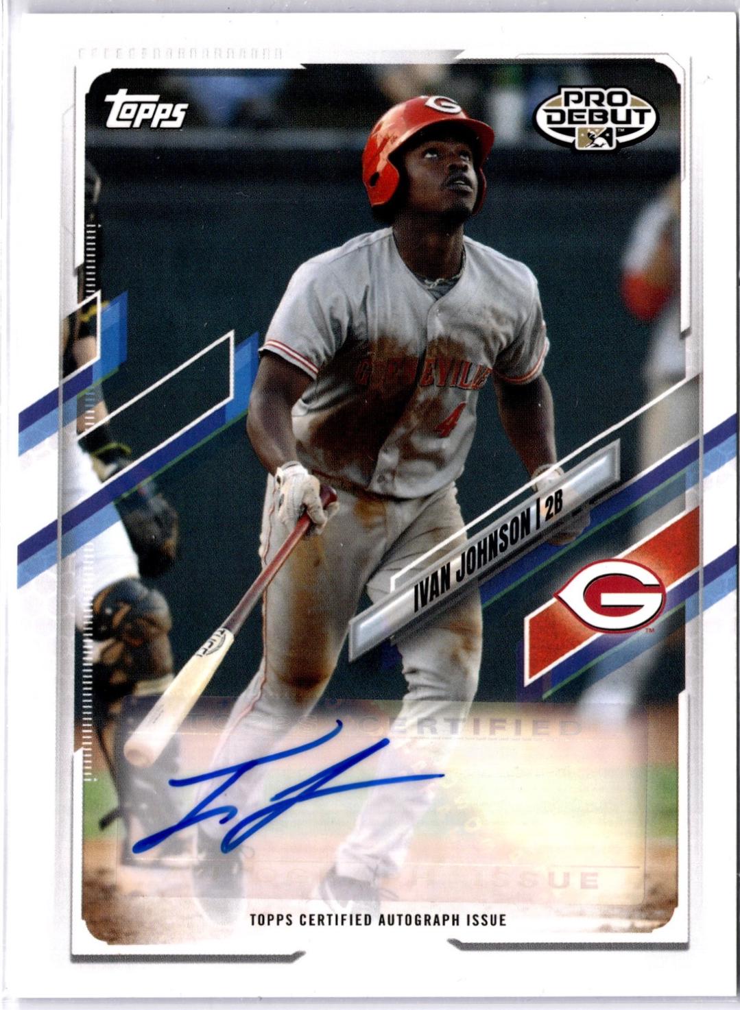 Ivan Johnson [Autograph] #PD-102