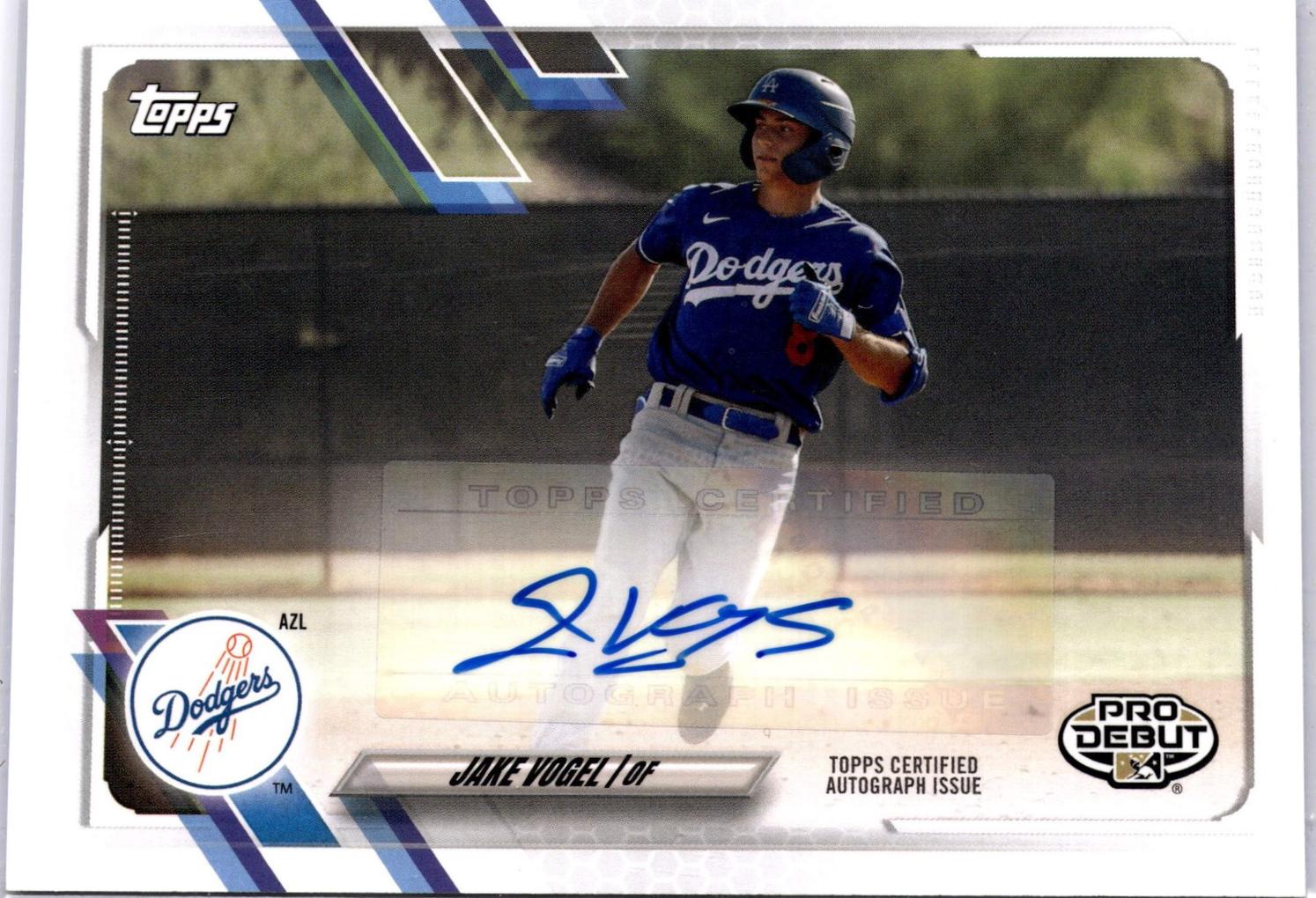 Jake Vogel [Autograph] #PD-115