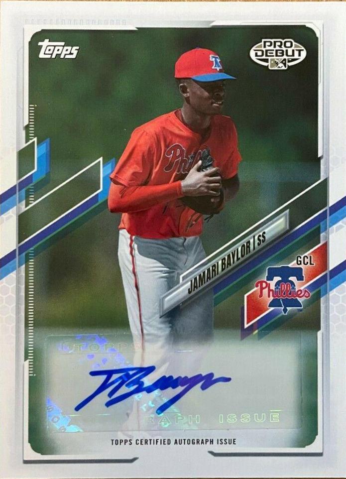 Jamari Baylor [Autograph] #PD-149