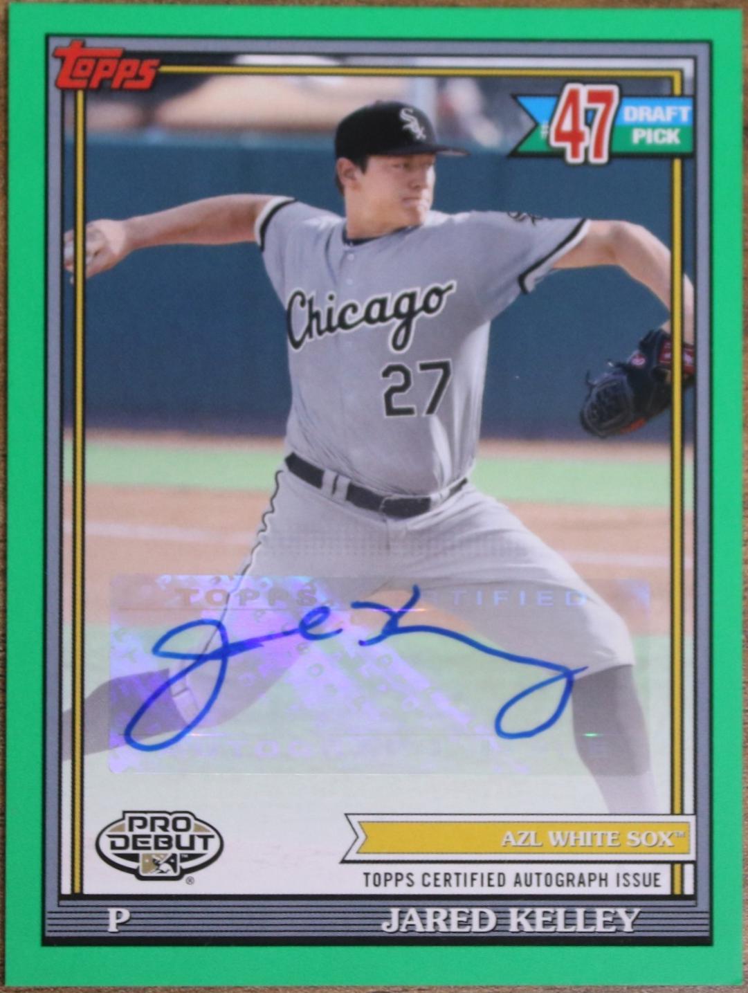 Jared Kelley [Green Autograph] #PD-171