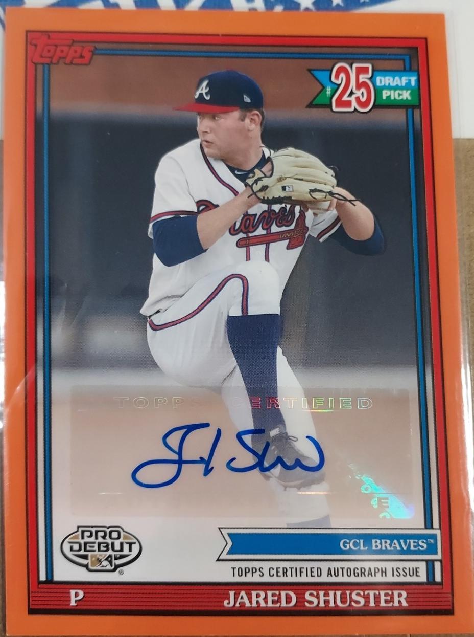 Jared Shuster [Orange Autograph] #PD-193
