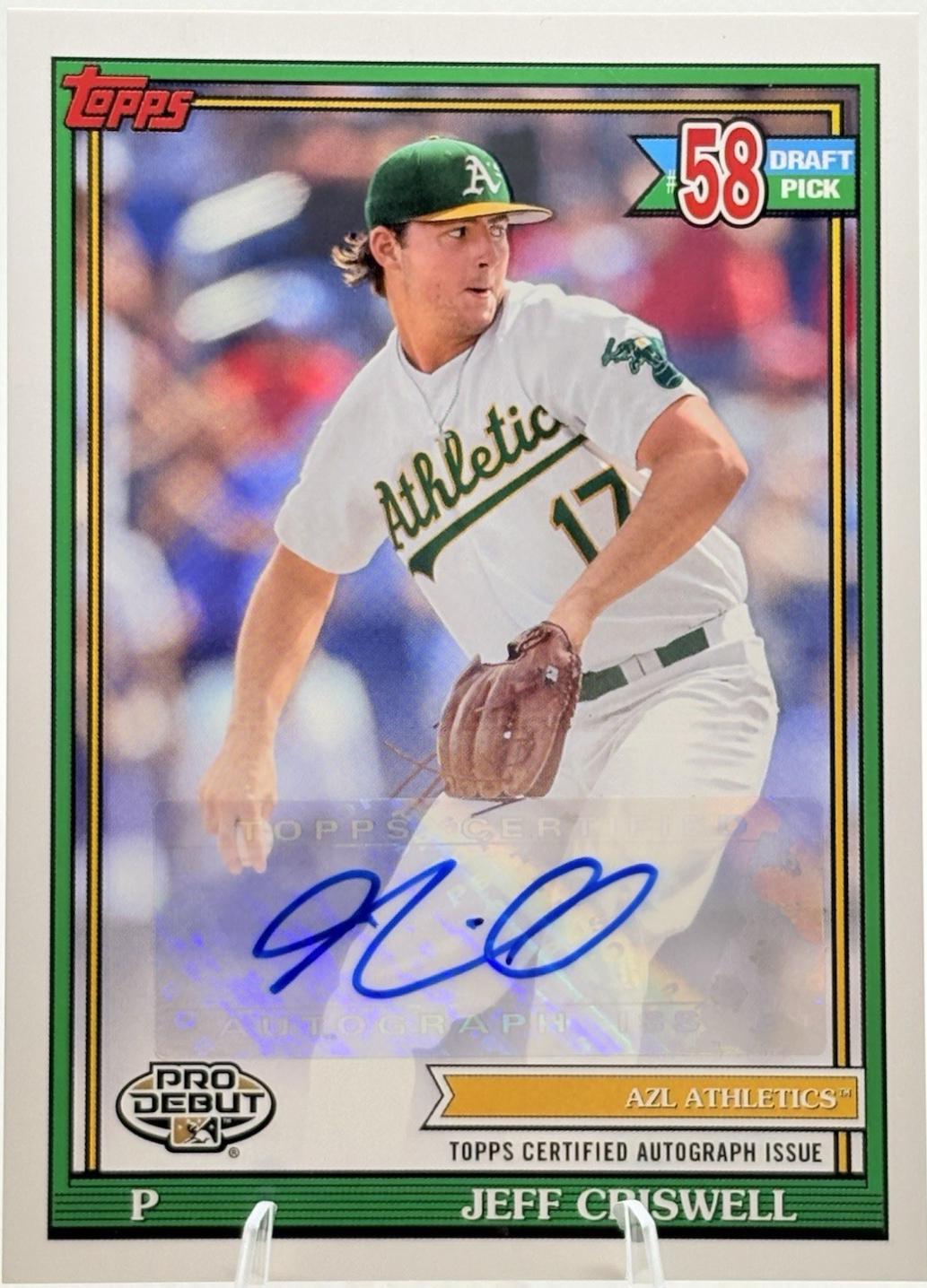 Jeff Criswell [Autograph] #PD-200