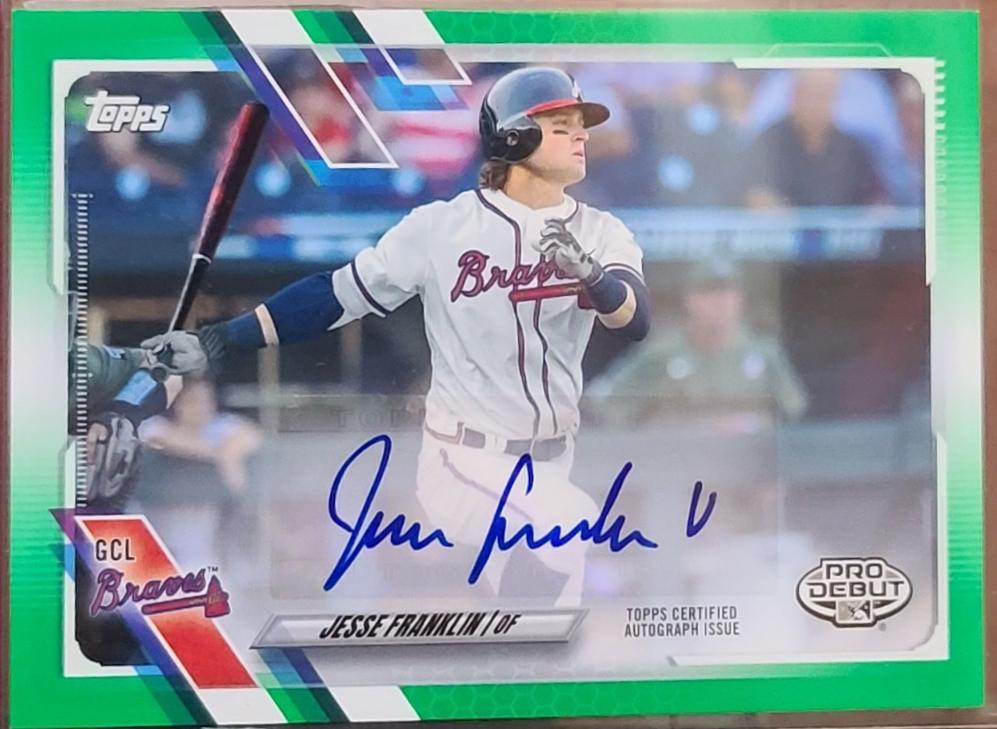 Jesse Franklin [Green Autograph] #PD-131