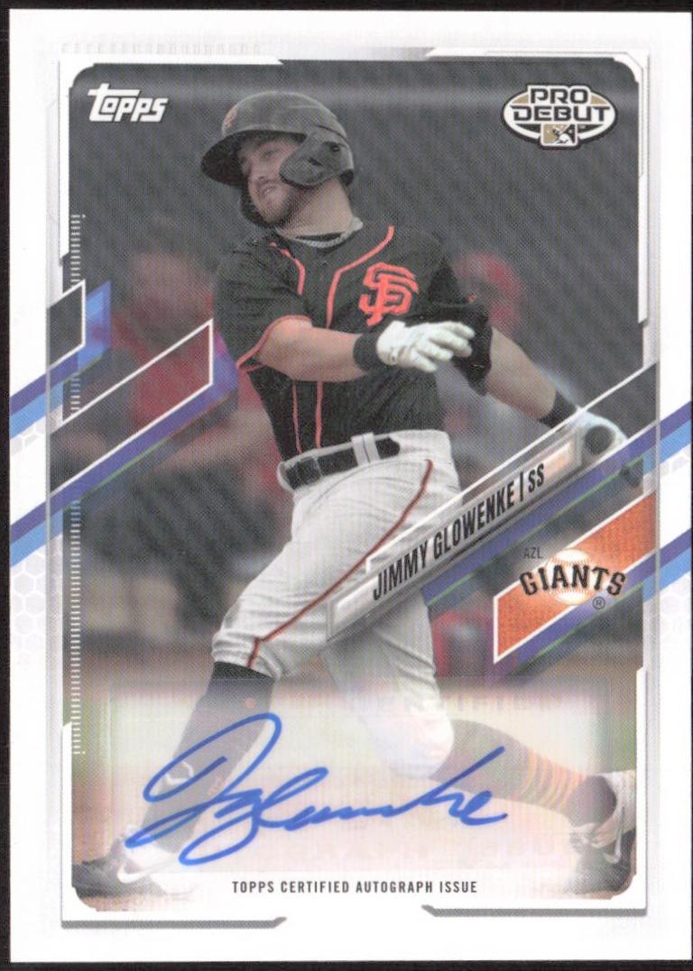 Jimmy Glowenke [Autograph] #PD-40