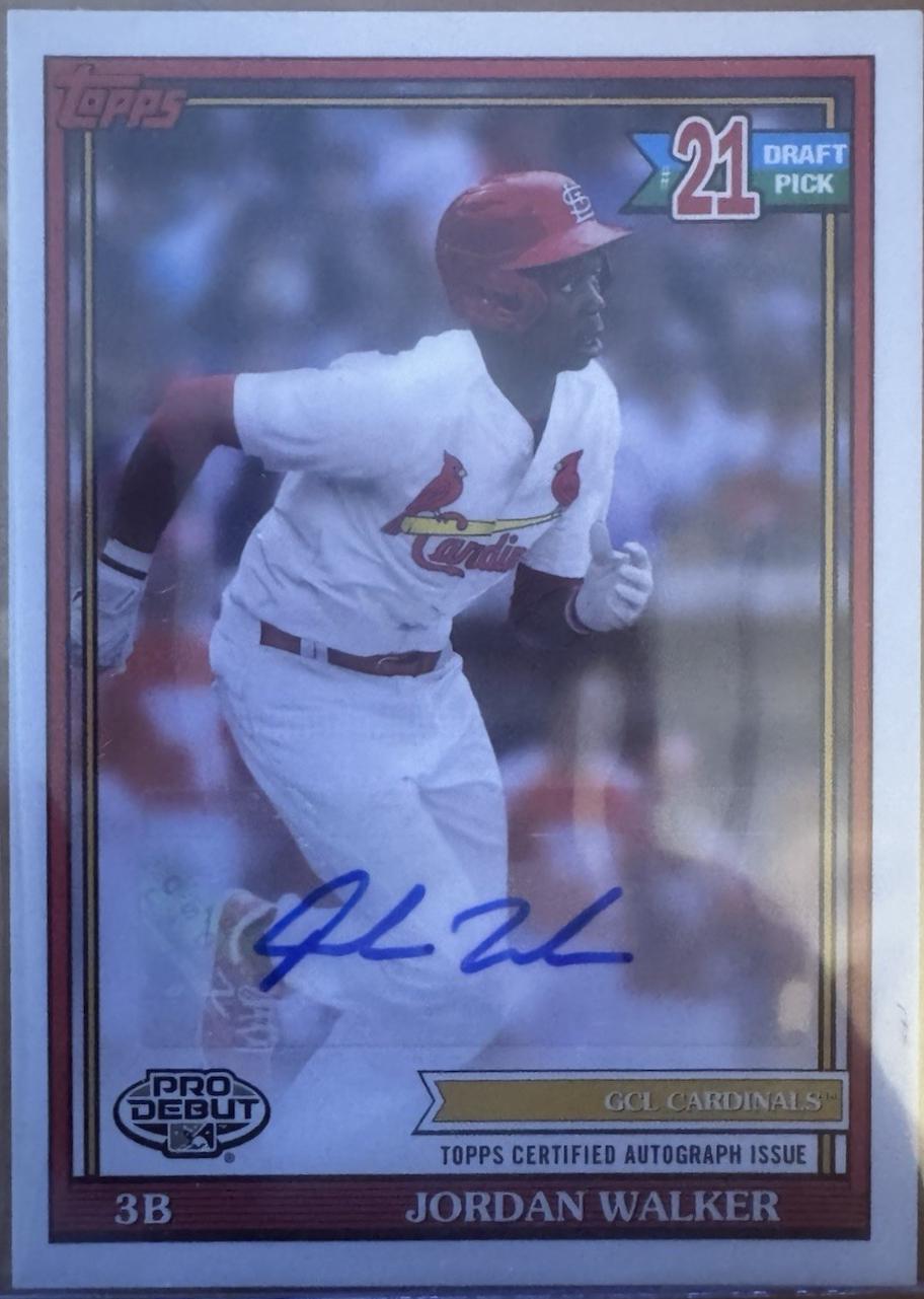 Jordan Walker [Autograph] #PD-169