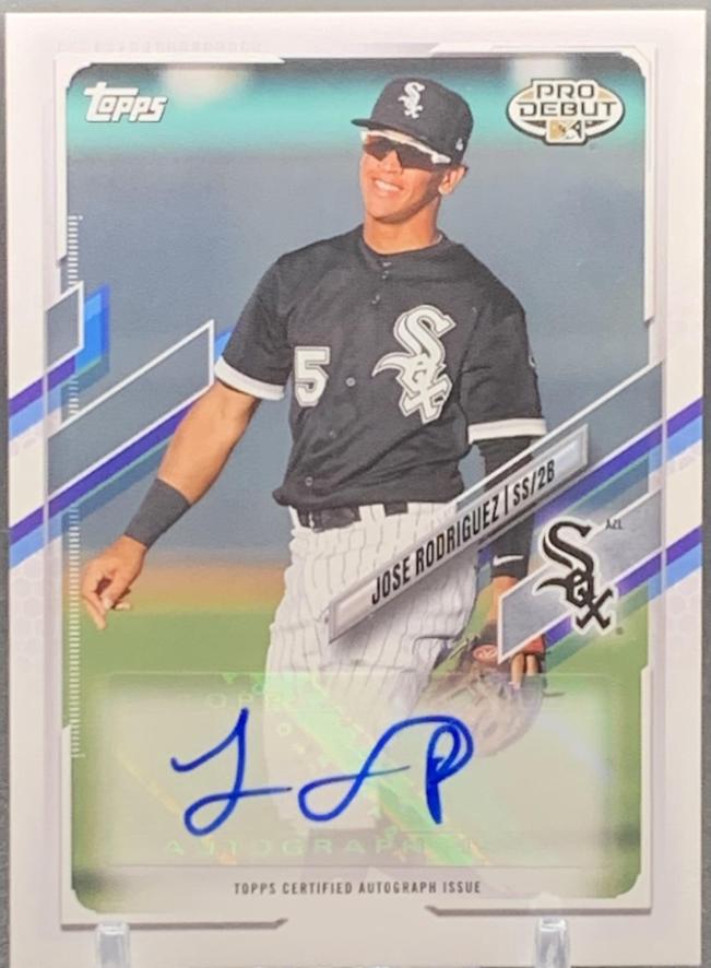 Jose Rodriguez [Autograph] #PD-103