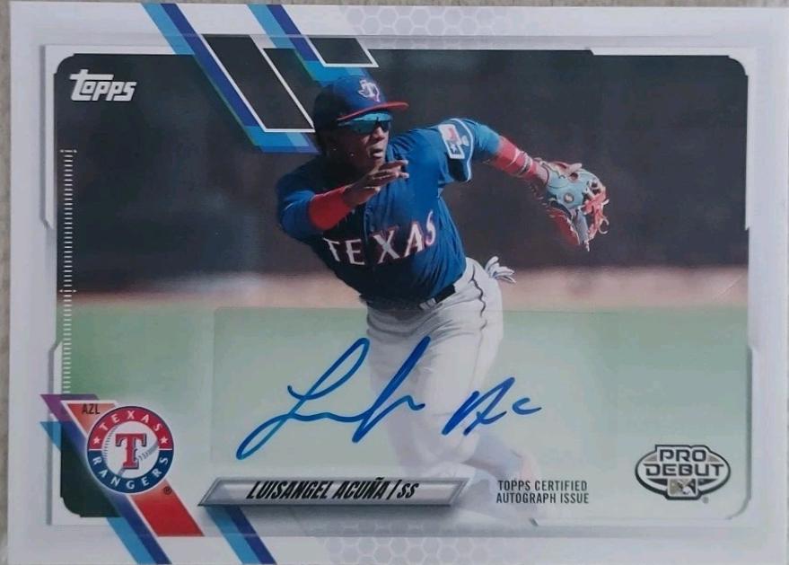 Luisangel Acuna [Autograph] #PD-65