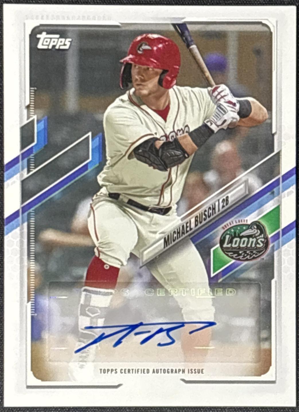 Michael Busch [Autograph] #PD-85