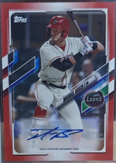 Michael Busch [Red Autograph] #PD-85