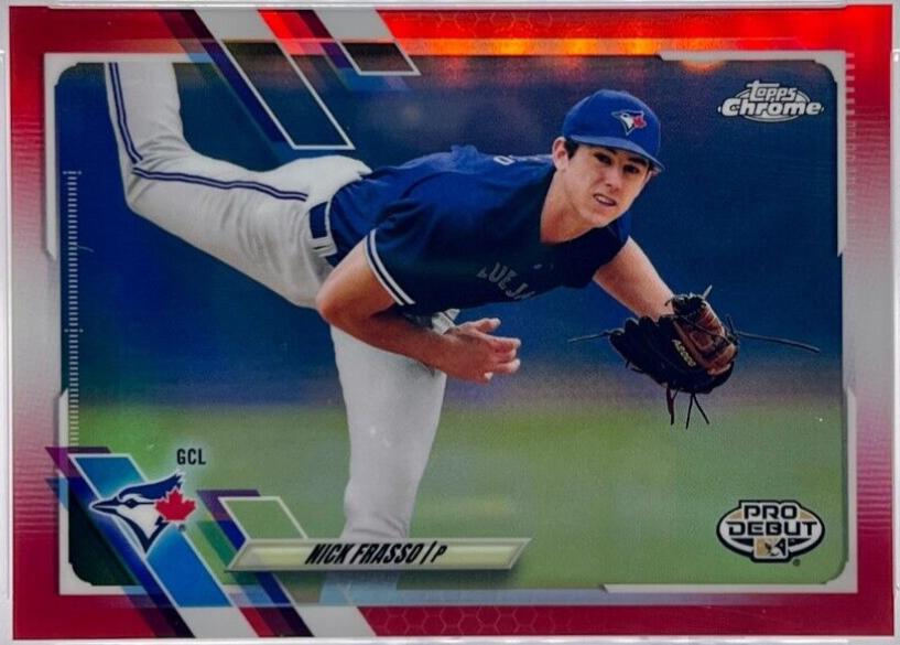 Nick Frasso [Chrome Red Refractor] #PDC-26