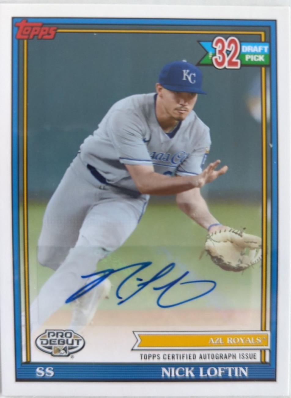 Nick Loftin [Autograph] #PD-185