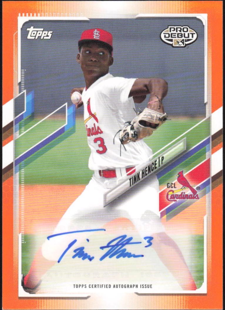 Tink Hence [Orange Autograph] #PD-31