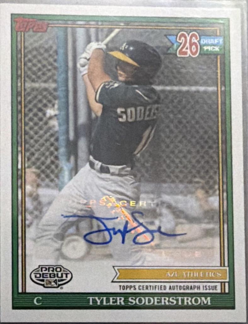 Tyler Soderstrom [Autograph] #PD-174