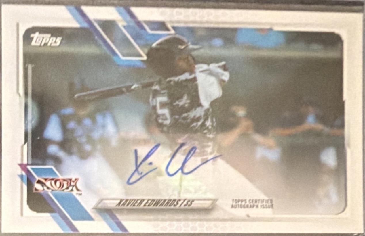 Xavier Edwards [Autograph] #PD-34