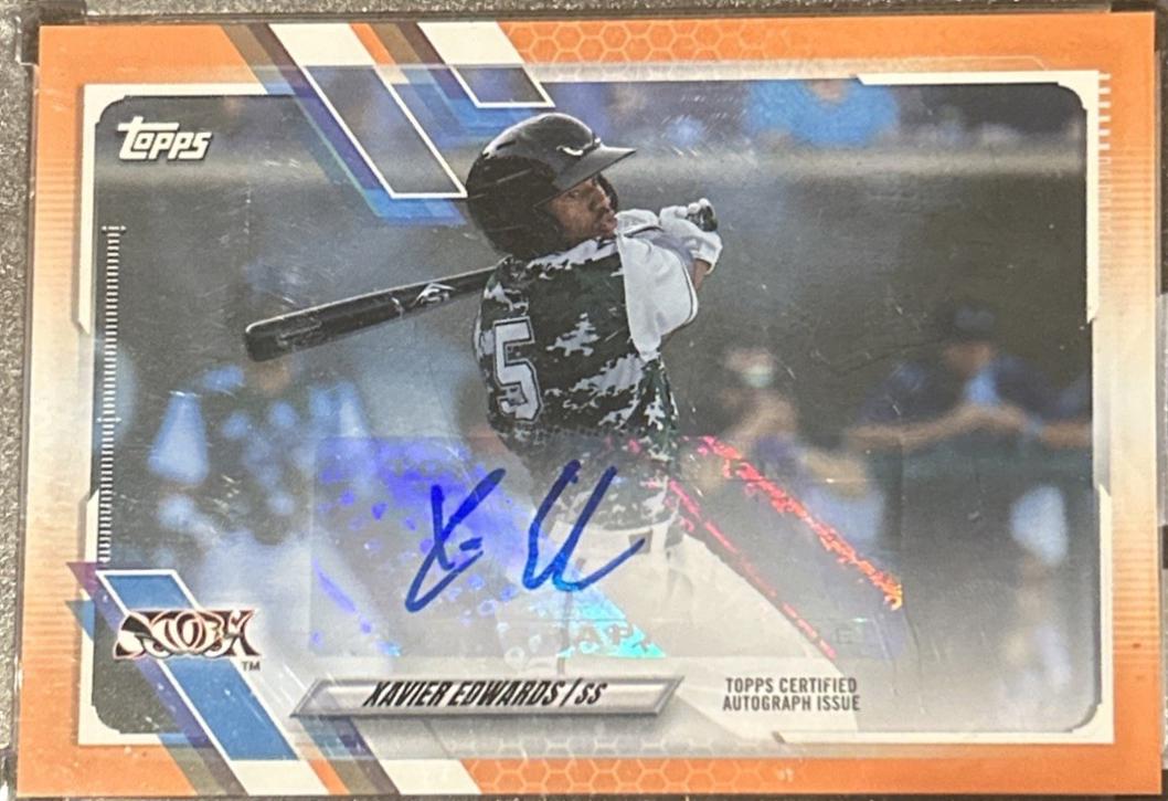 Xavier Edwards [Gold Autograph] #PD-34