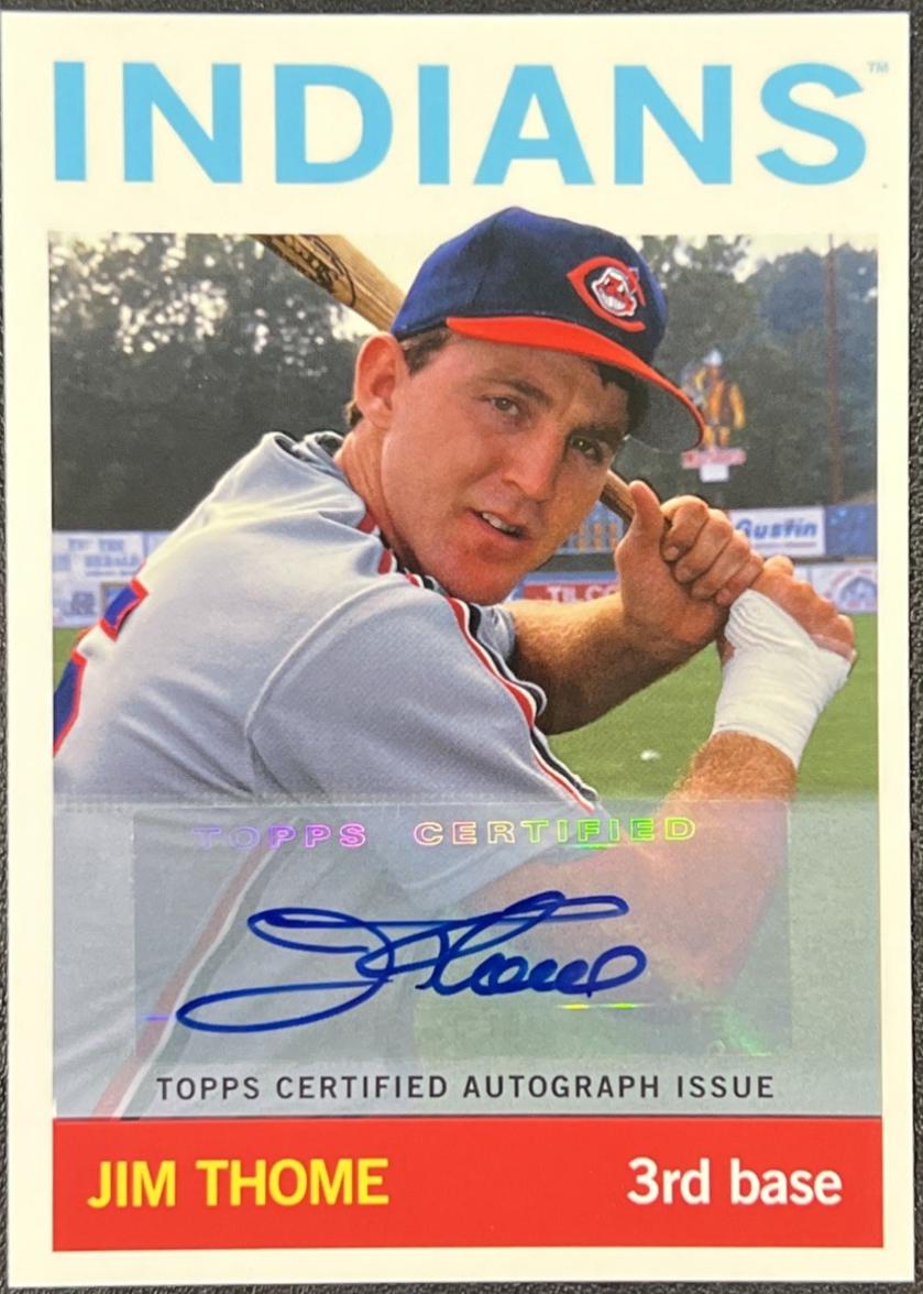 Jim Thome [Autograph] #MILB-2