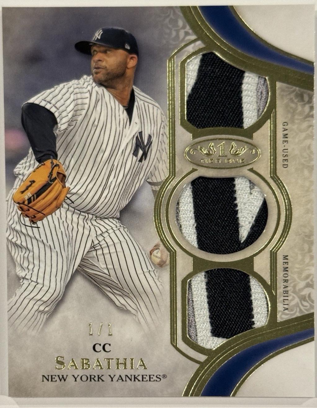 CC Sabathia [Triple Patch] #T1R-CS