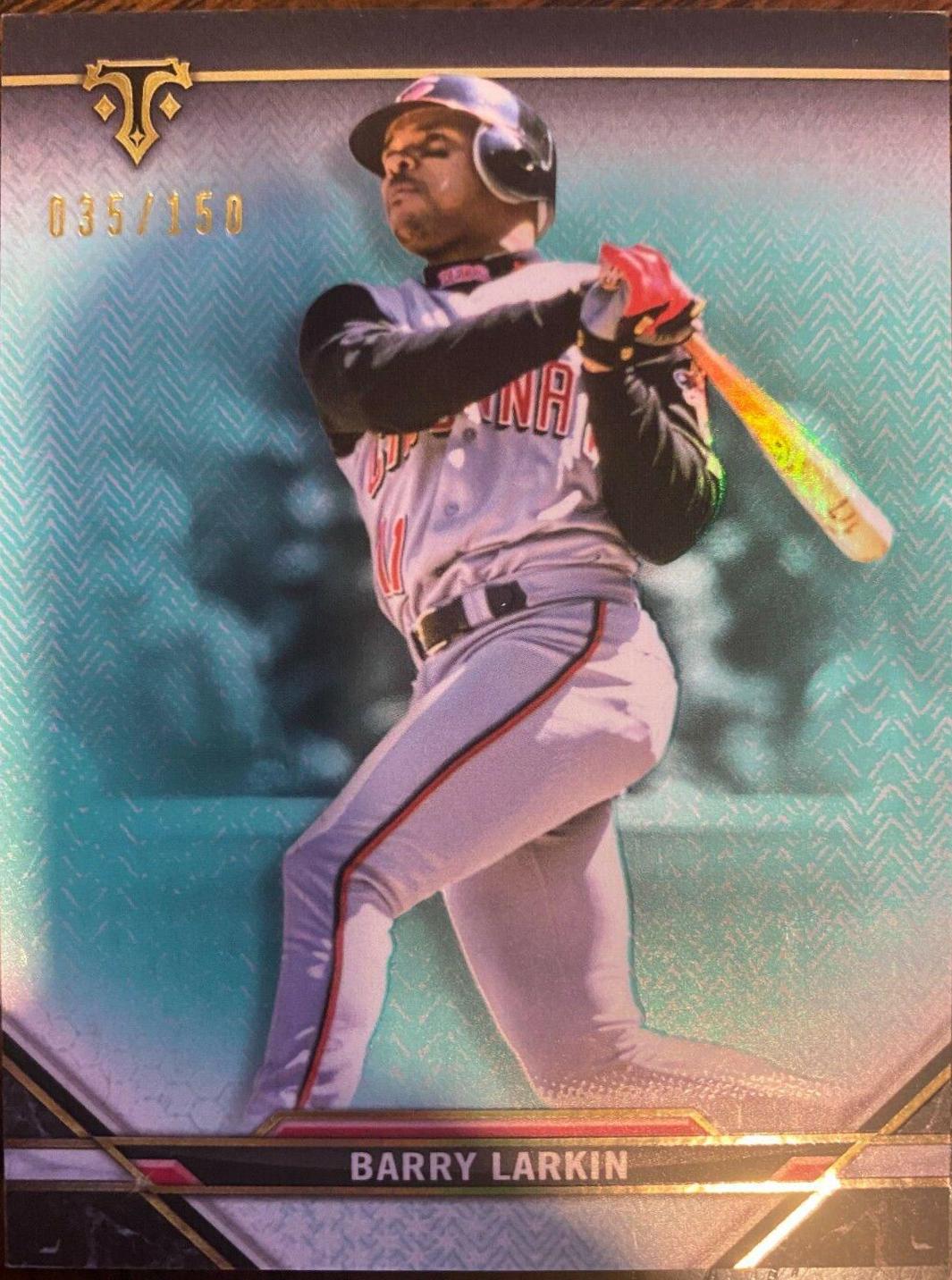Barry Larkin [Aquamarine] #52