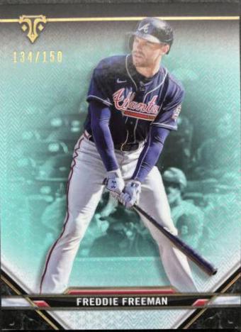 Freddie Freeman [Aquamarine] #99