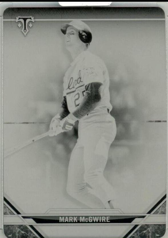Mark McGwire [Black Printing Plate] #25