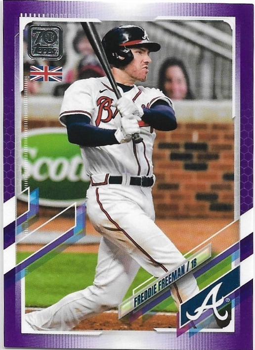 Freddie Freeman [Purple] #60