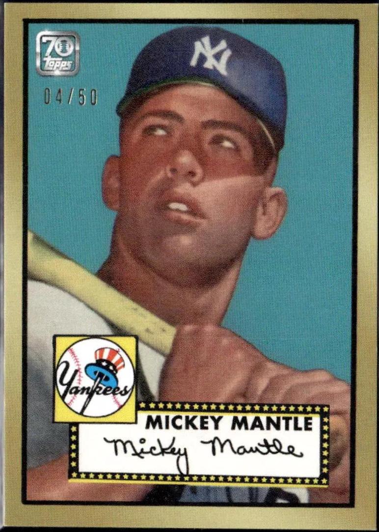 Mickey Mantle [Gold Reprint] #3