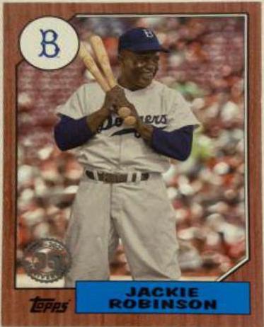 Jackie Robinson [Red] #T87-69