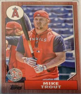 Mike Trout [Red] #T87-100