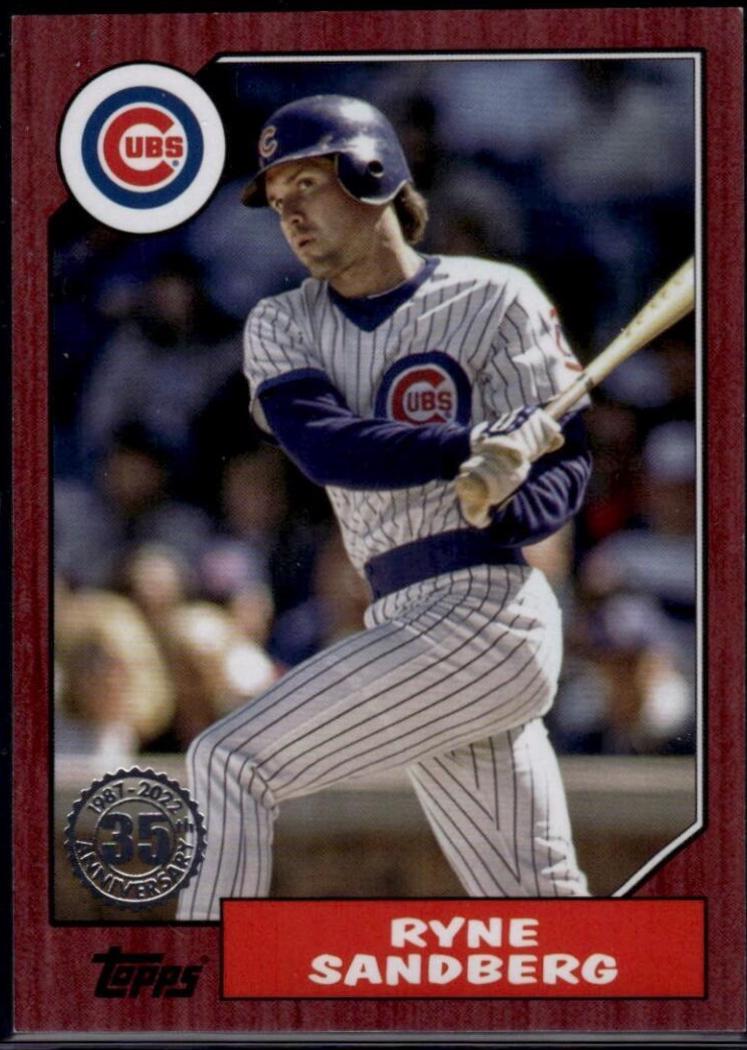 Ryne Sandberg [Red] #T87-32
