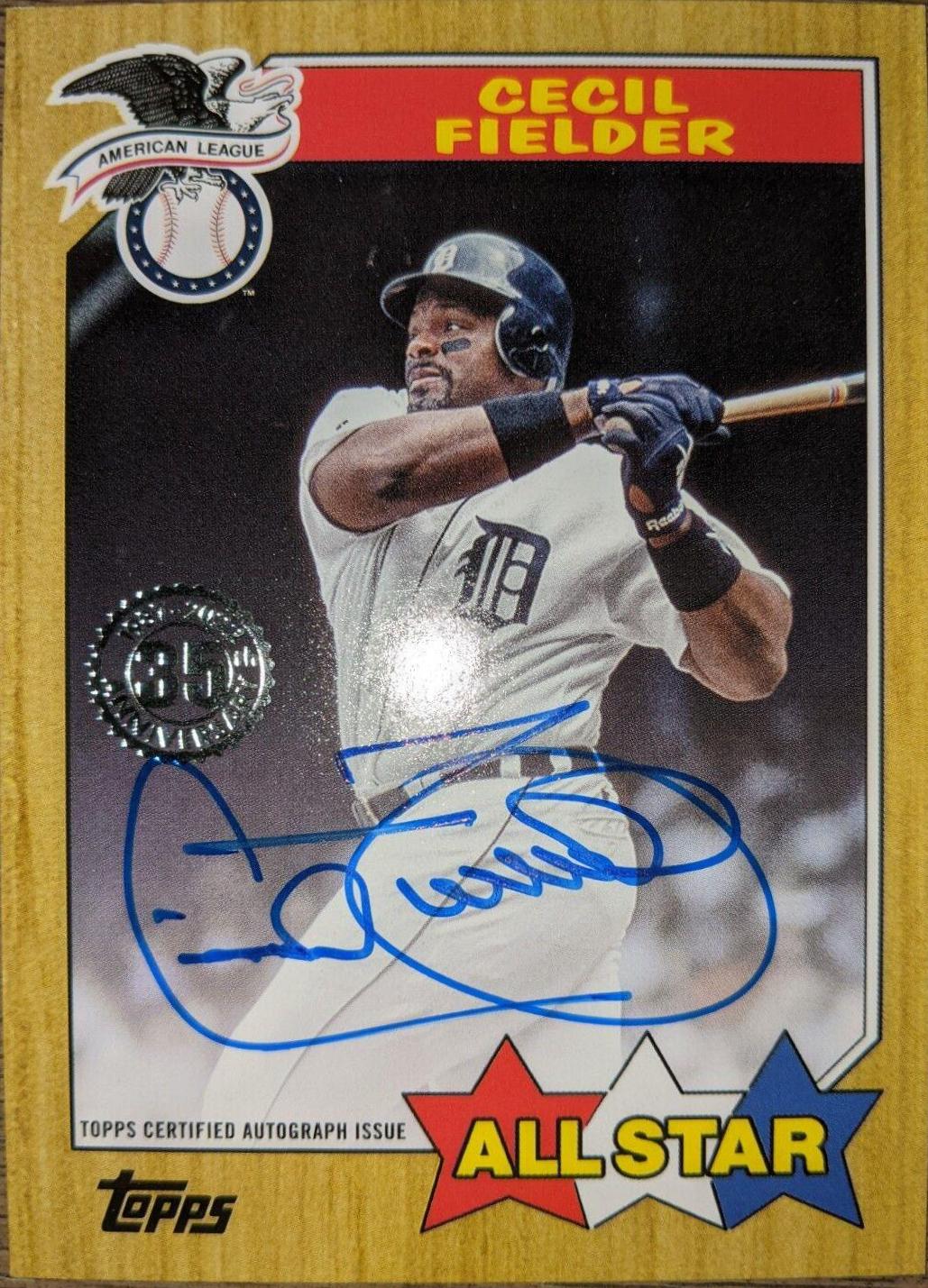 Cecil Fielder #87ASA-CFI