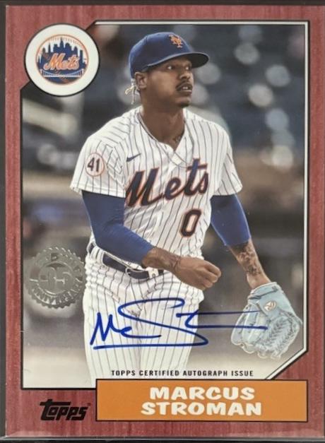 Marcus Stroman [Red] #87BA-MS