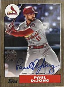 Paul DeJong [Gold] #87BA-PD