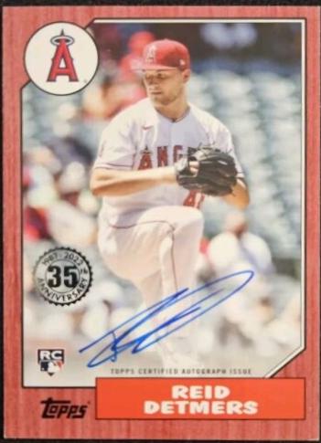 Reid Detmers [Red] #87BA-RD