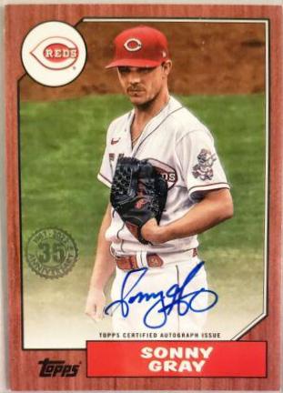 Sonny Gray [Red] #87BA-SG